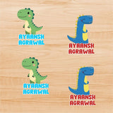 3D Embossed Stickers - Dinosaurs