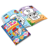 Colour Cut Play :  Funny Masks- A Creative Sticker Activity Book for Kids Ages 4–8