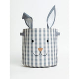 Rabbit Round basket-grey