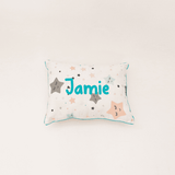 Twinkly Stars- Throw Cushion (Blue)