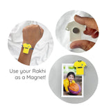 Personalized Name Rakhi for Kids - Brazil