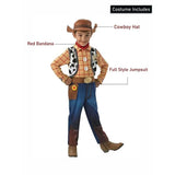 Cowboy theme Kids Halloween Costume Fancy Dress Up