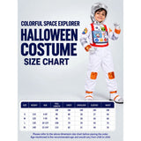 Colorful Space Explorer, Kids Halloween Costume Fancy Dress Up