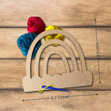 DIY Rainbow Yarn Craft Kit