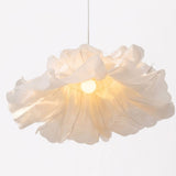White flower lamp