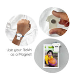 Personalized Name Rakhi for Kids - Real Madrid