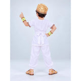 White Egyptian Pharaoh Prince, Kids Halloween Costume Fancy Dress Up