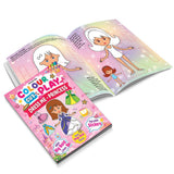Colour Cut Play: Dress Me Princess- A Creative Sticker Activity Book for Kids Ages 4–8