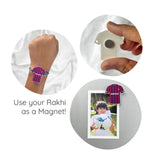 Personalized Name Rakhi for Kids - Fc Barcelona