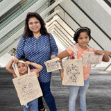 DIY Colouring Best Friends Pouch