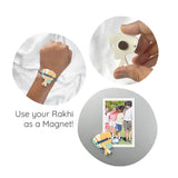 Personalized Name Rakhi for Kids - Pickleball
