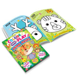 Colour Cut Play: Animal Masks- A Creative Sticker Activity Book for Kids Ages 4–8