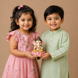 DIY Colouring 3D Concrete Bal Ganesha Activity Kit