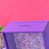 Shadow Piggy Bank - Purple