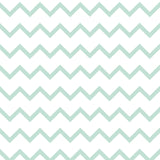 Organic Cot Bumper- Zig Zag