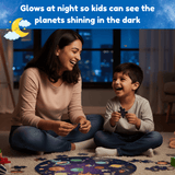 Kids Solar System Puzzle 42 Pcs - Glow in The Dark