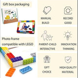 DIY Photo Frame with Lego Figures, Lego Photo Frame for Kids