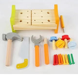 Wooden Tool Bench -Small 1 Set Nut Knock Dingta STEM Educational Toy