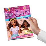 Style Stars Fashion Colouring Book for Girls, Kids and Teens: Book 2 |Fun and Trendy Illustrations to Color for Girls of all Ages