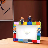 DIY Photo Frame with Lego Figures, Lego Photo Frame for Kids