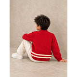 XMAS Tree Star Knitted Winter Cardigan, Christmas Sweater for Kids