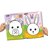 Colour Cut Play: Animal Masks- A Creative Sticker Activity Book for Kids Ages 4–8
