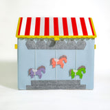 Carnival rectangle basket