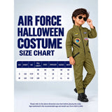 Air Force, Kids Halloween Costume Fancy Dress Up