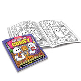 Colour Me Comfy: Sweet Spooky - Cute and Easy Spooky Colouring Book for All Ages | Bold, Simple Designs for Relaxation