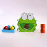 Wooden Frog Ball Hammering Table