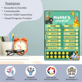 Daily Reward Chart Personalised - Wild adventures