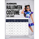 Holographic Alien Girl, Kids Halloween Costume Fancy Dress Up