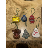 Christmas Tress Décor Crayon Set of 6