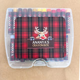 X'mas Plaid Lil Artist Hamper - Mini