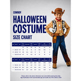 Cowboy theme Kids Halloween Costume Fancy Dress Up