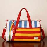 Timeless Stripes Personalized Kids Duffle Bag - Pop Stripe