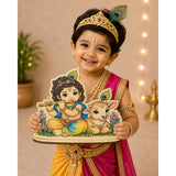 DIY Colouring Wooden Bal Krishna Activity Kit