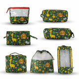 7 Piece Combo - Toiletries Organizer, Foldable Travel Kit, Medicine Kit, Multipurpose Travel Organizer