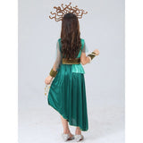 Forest Snake Queen Kids Halloween Costume Dress Up