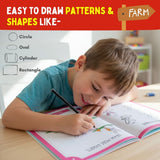 Step by Step Drawing books (Cute Farm Animals)
