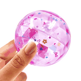 Scoobies Crystal Ball – LED Flashing Bouncing Ball | Sensory Playtime Toy | Safe & Durable | Portable Fun for Kids 3+