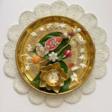 Rimjhim Gota Patti Rakhi and Lumba Set