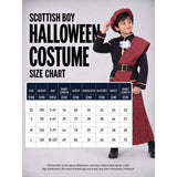 Traditional Scottish Citizen, Kids Halloween Costume Fancy Dress Up