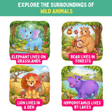 My First Touch & Feel Puzzles - Wild Animals