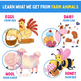 My First Touch & Feel Puzzles - Farm Animals