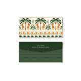 Money Envelope (Adult) - Floral Cheetah