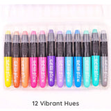 Metallic Silk Crayons