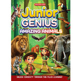 Junior Genius: Amazing Animals – A Fun-Filled Learning Book for Kids Age 7+ | Discover Incredible Creatures with Facts, Activities, and Puzzles