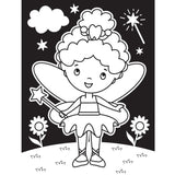 Little Fairy Neon Colour and Sticker Dots Book with over 500 Stickers Age 3+
