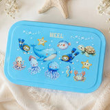 Bento Lunch Box Double Compartment - Underwater